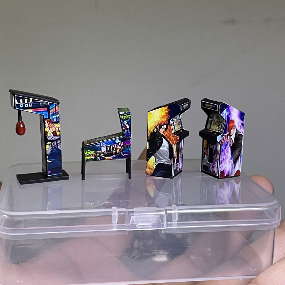 1:64 scale Arcade Pinball Mach - đánh giá và giá Auto Repair Shop Japan