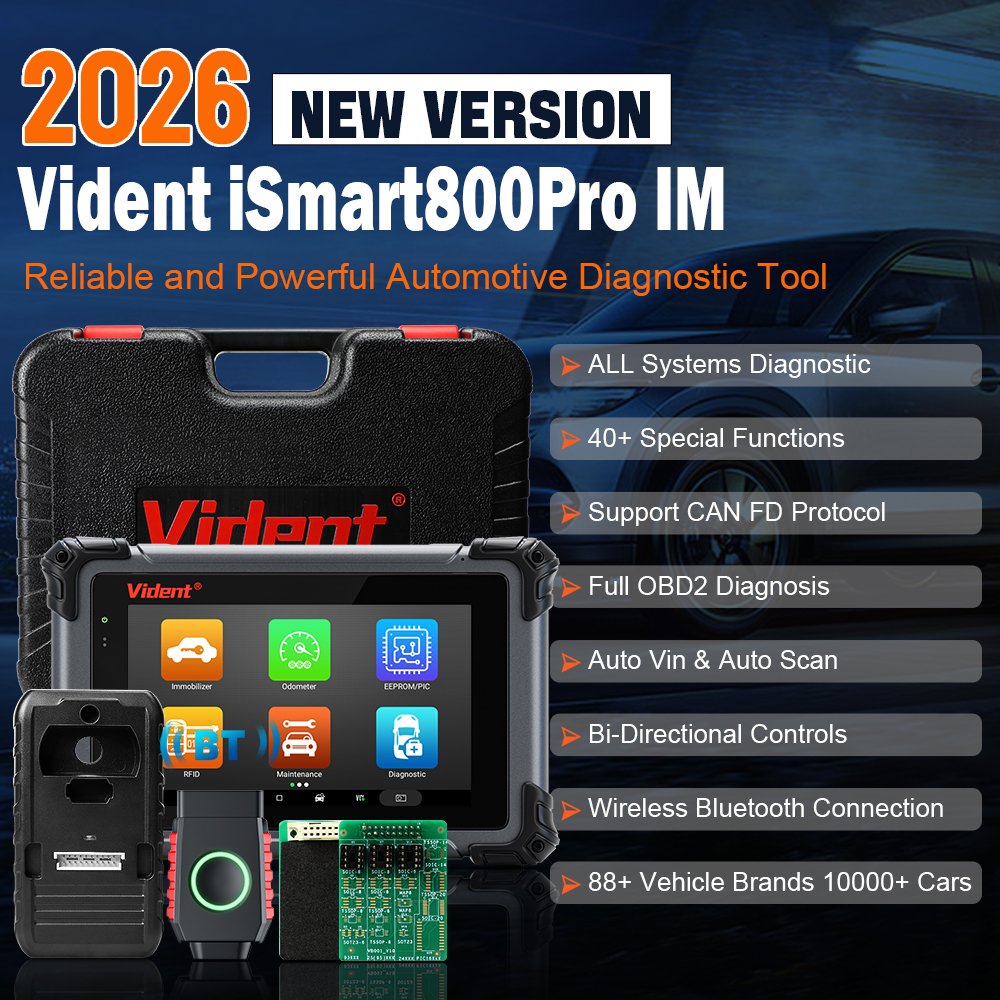 Vident ISmart 800Pro IM Auto D - đánh giá và giá Car Diagnostic Tool