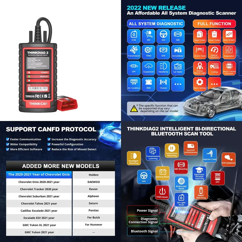 Thinkdiag 2 Diagnostic Tool OB - đánh giá và giá Car Diagnostic Tool