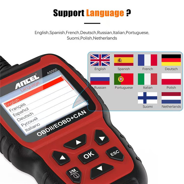 All OBDII functions Multi-lang - đánh giá và giá Car Diagnostic Tool