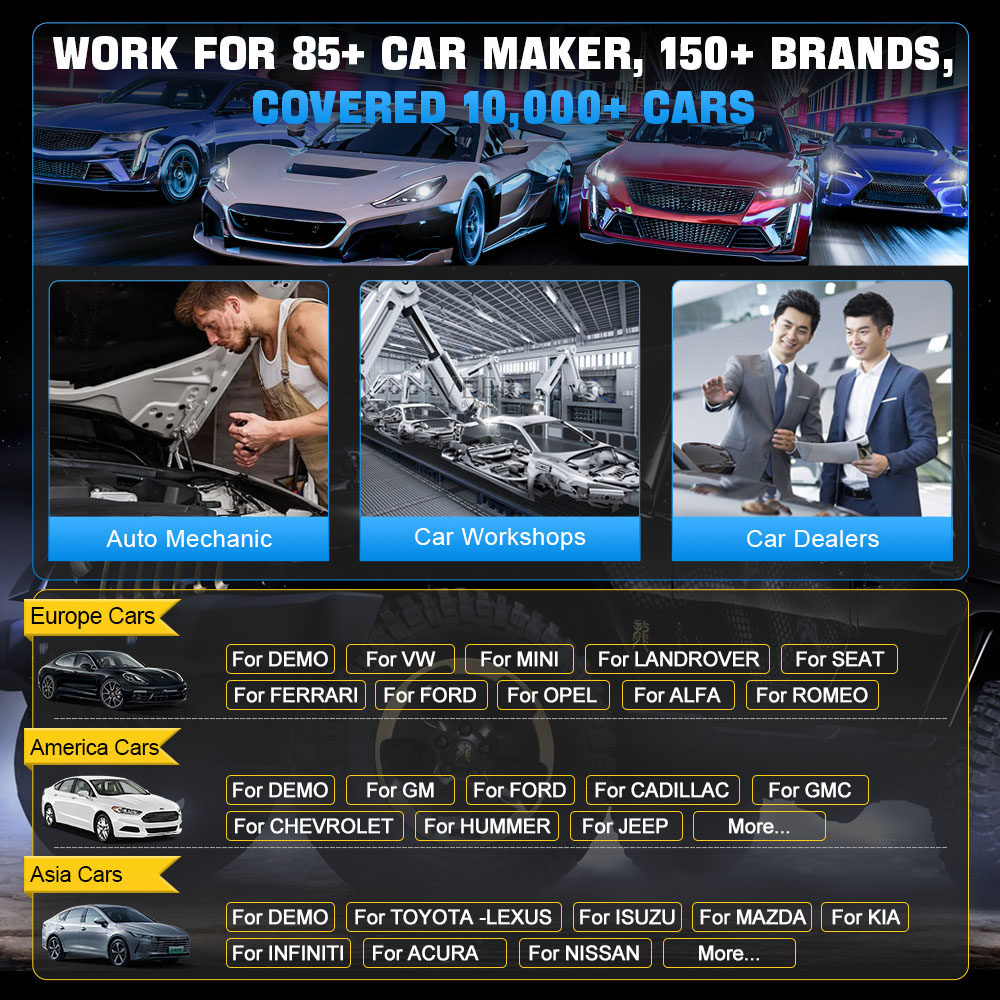 USA Warehouse XTOOL D7S Car EC - đánh giá và giá Car Diagnostic Tool